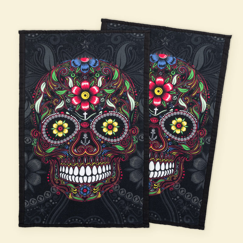 Calavera Skull Kitchen Towel Set