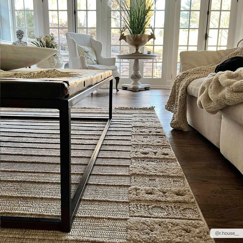 Sulak Cream Area Rug - Clearance