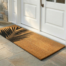 Summertime Palm Leaf Coir Doormat