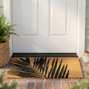 Summertime Palm Leaf Coir Doormat