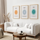 Sun Salt and Sea Aura Posters Wall Decor Set by Wall Art Set