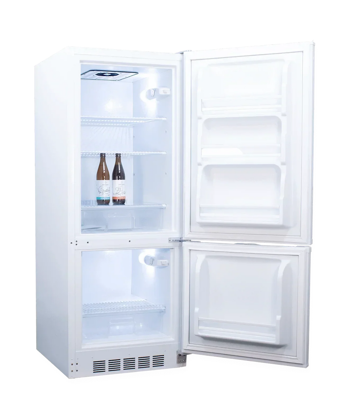 SunStar 10CU Solar DC/AC Refrigerator - White ST-10RF-W, photo 2 of 9