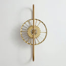 Sunflower Crystal Wall Light