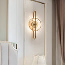 Sunflower Crystal Wall Light