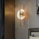 Sunflower Crystal Wall Light