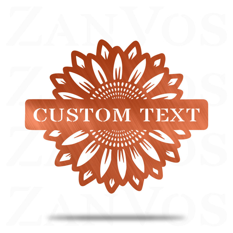 Sunflower Monogram