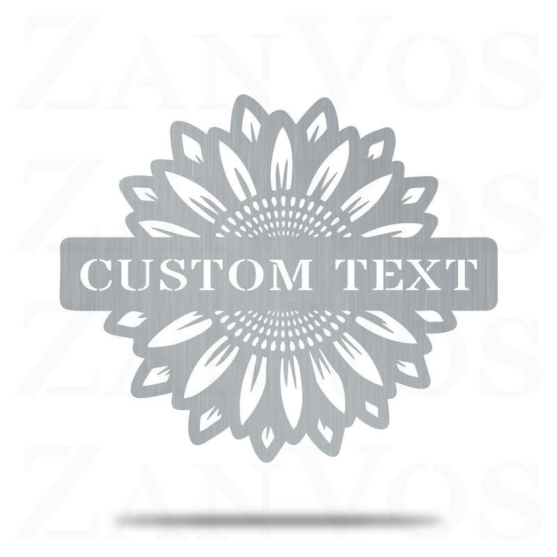 Sunflower Monogram