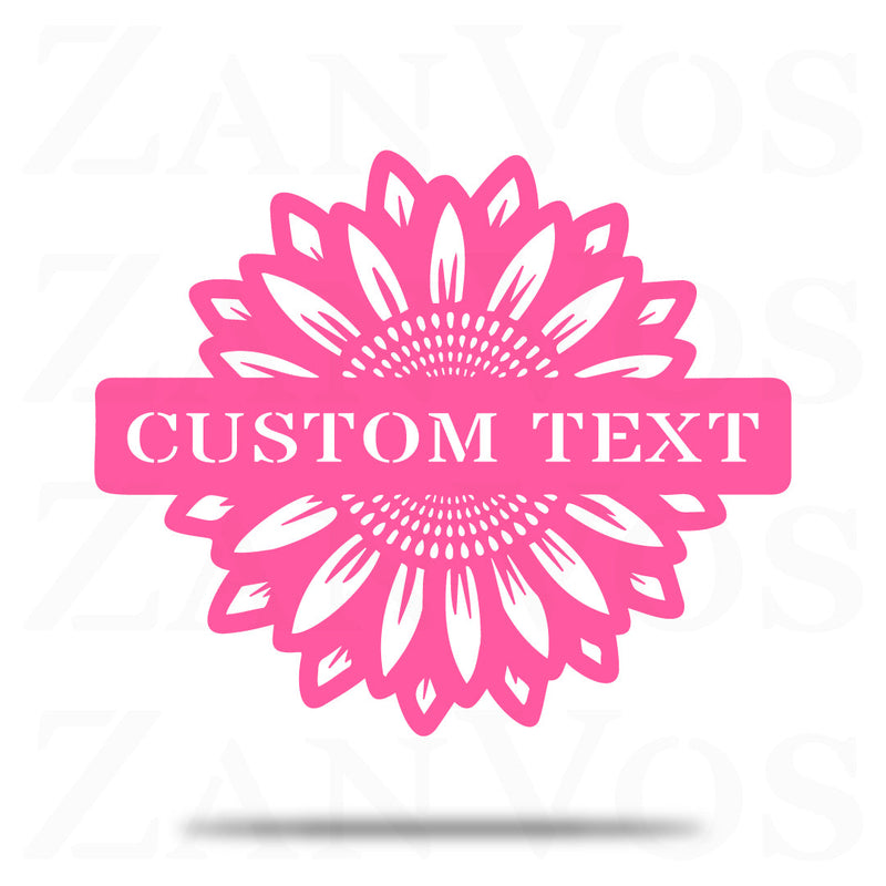 Sunflower Monogram