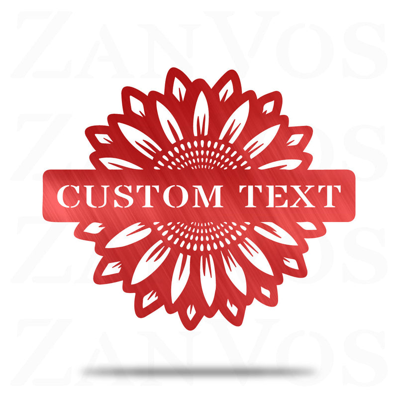 Sunflower Monogram