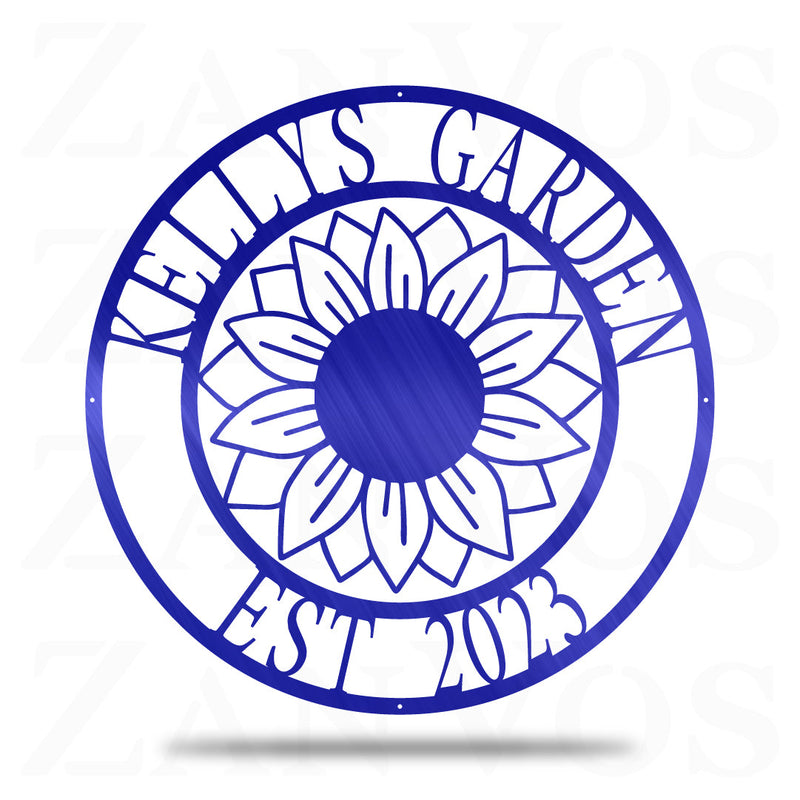 Sunflower Monogram V2