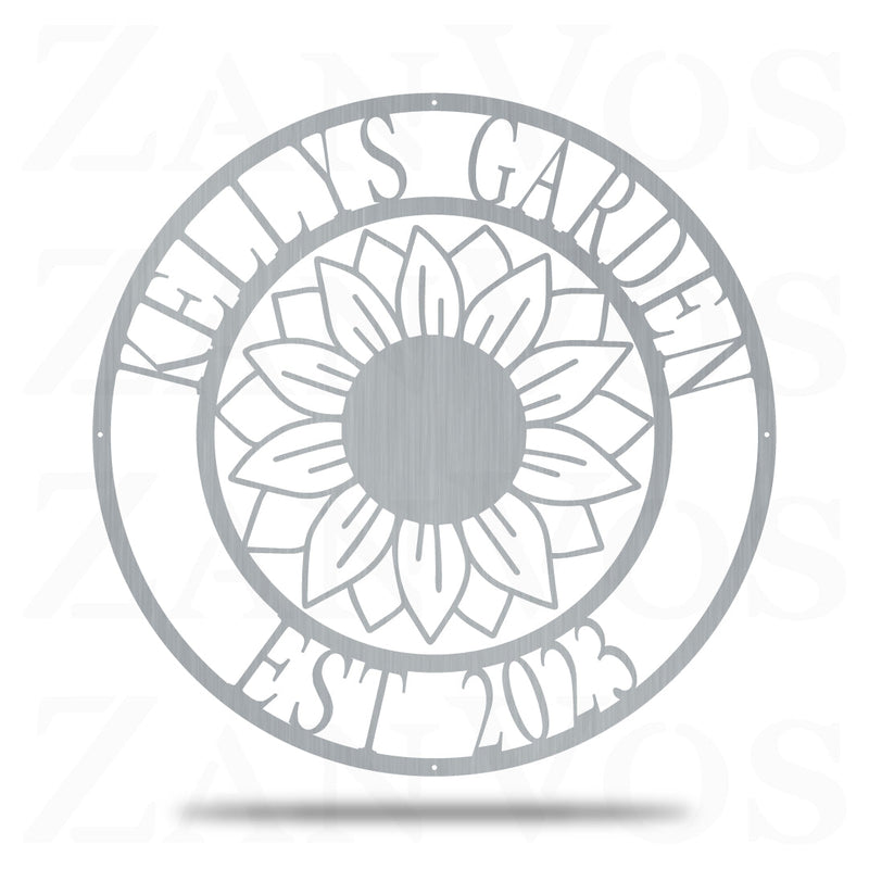 Sunflower Monogram V2