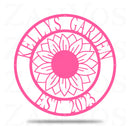 Sunflower Monogram V2