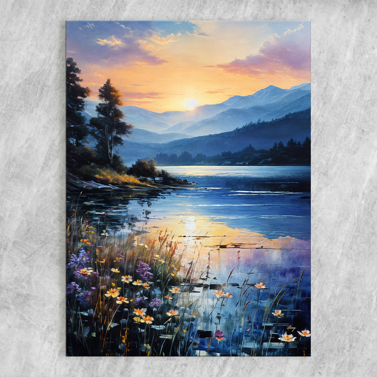 Canvas Print: "Sunset Journey", photo 5 of 7