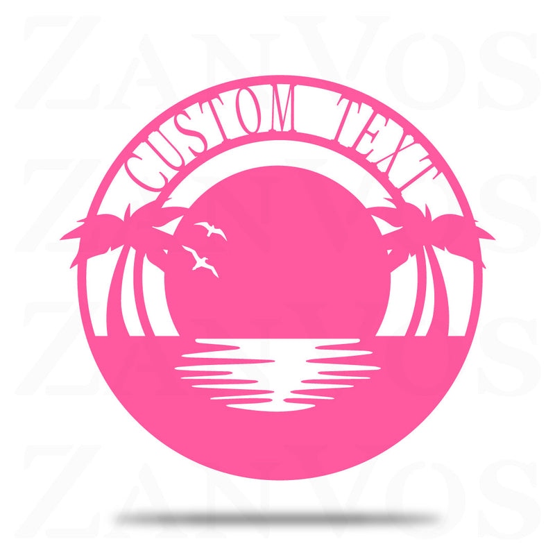 Sunset Monogram