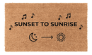 Sunset to Sunrise Coir Mat