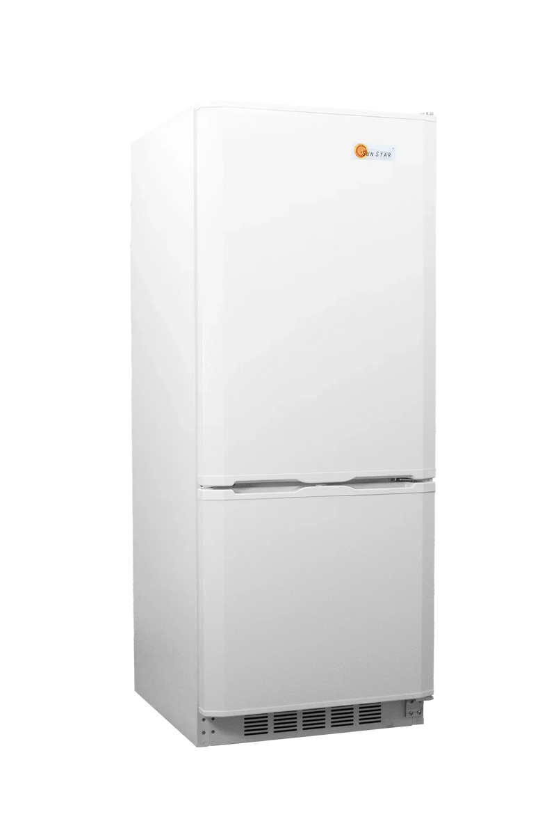 SunStar 10CU Solar DC/AC Refrigerator - White ST-10RF-W