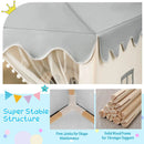 Kids Large Play Castle Fairy Tent with Mat by LJGDeals