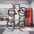 4-Bike Vertical Storage Rack with Adjustable Arms by DirectDeals