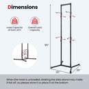 4-Bike Vertical Storage Rack with Adjustable Arms by LJGDeals