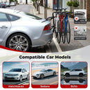 Trunk Mount 3-Bike Rack with Anti-Sway Straps for SUV by LJGDeals