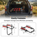 Trunk Mount 3-Bike Rack with Anti-Sway Straps for SUV by LJGDeals