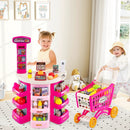 Supermarket Playset for Kids 76 PCS Pretend Play Grocery Store Set with Shopping Cart by LJGDeals