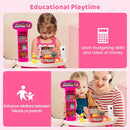 Supermarket Playset for Kids 76 PCS Pretend Play Grocery Store Set with Shopping Cart by LJGDeals