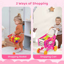 Supermarket Playset for Kids 76 PCS Pretend Play Grocery Store Set with Shopping Cart by LJGDeals
