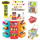 Supermarket Playset for Kids 76 PCS Pretend Play Grocery Store Set with Shopping Cart by LJGDeals