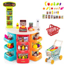 Supermarket Playset for Kids 76 PCS Pretend Play Grocery Store Set with Shopping Cart by LJGDeals
