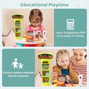 Supermarket Playset for Kids 76 PCS Pretend Play Grocery Store Set with Shopping Cart by LJGDeals