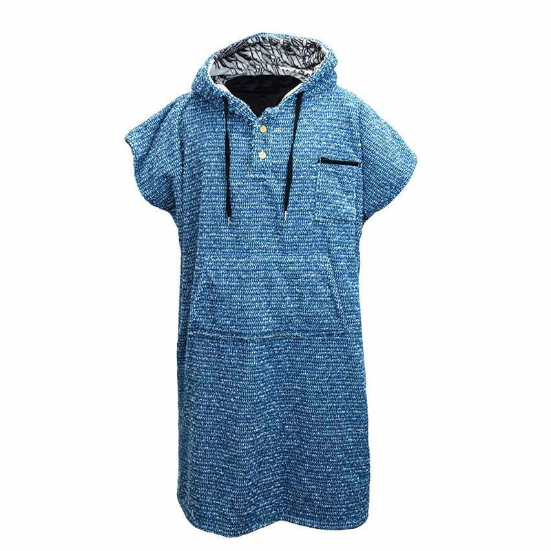 Surf Changing Poncho - Indigo Blue