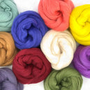 Mixed Merino Wool Variety Pack | Mystery Merino (Multicolored Surprise) 250 Grams, 23 Micron by Revolution Fibers