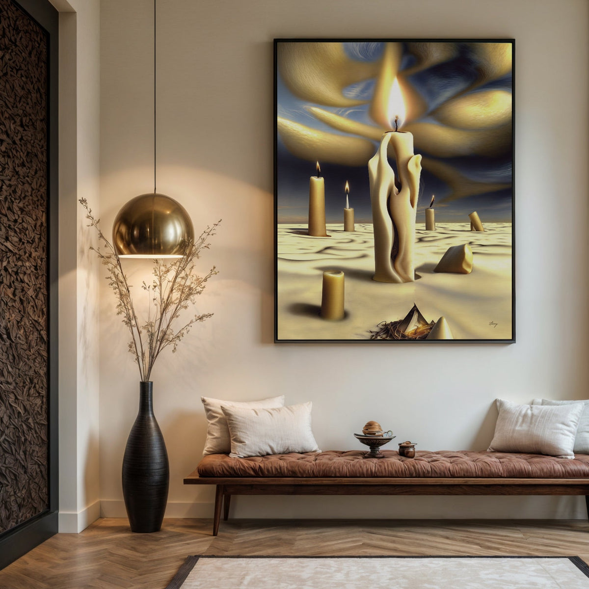 Canvas Print: "Surreal Flames", photo 2 of 6