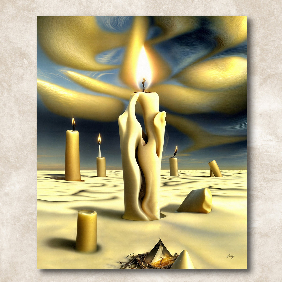 Canvas Print: "Surreal Flames", photo 4 of 6