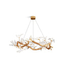 Glass Swallow Chandelier