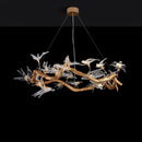 Glass Swallow Chandelier