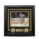 Jeremy Swayman Warming Up Boston Bruins Autographed 8" x 10" Framed Hockey Photo by Dynasty Sports & Framing
