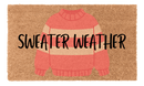 Sweater Weather Coir Mat