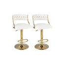 Swivel Barstool with Woven Back Set of 2 for Kitchen Island Cafe by LJGDeals