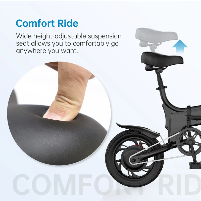HOVSCO Sync Max 14" Folding Electric Bike, photo 11 of 13