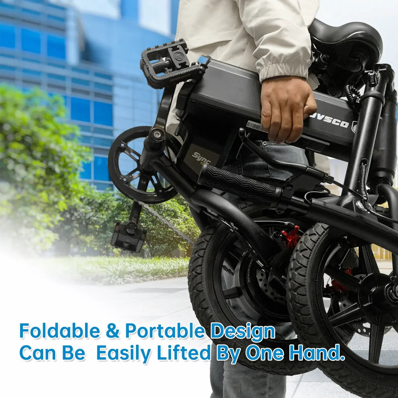 HOVSCO Sync Max 14" Folding Electric Bike, photo 7 of 13