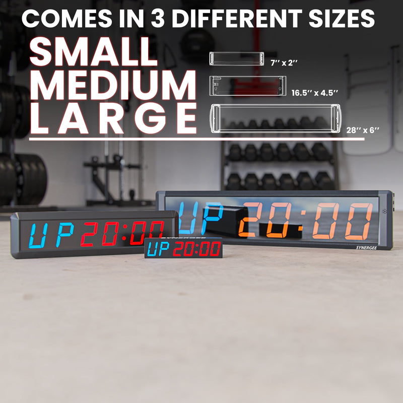 Synergee Programmable Interval Gym Timer