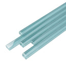 Sky Blue 0.5x12 Glossy Glass Pencil Tile Trim (10 pack, 0.5 sq ft/case) - Sample