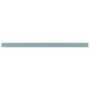 Sky Blue 0.5x12 Glossy Glass Pencil Tile Trim (10 pack, 0.5 sq ft/case) - Sample
