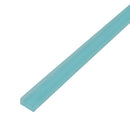 Sky Blue 0.5x12 Matte Glass Pencil Tile Trim (10 pack, 0.5 sq ft/case)