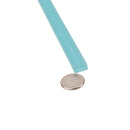 Sky Blue 0.5x12 Matte Glass Pencil Tile Trim (10 pack, 0.5 sq ft/case) - Sample