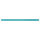 Sky Blue 0.5x12 Matte Glass Pencil Tile Trim (10 pack, 0.5 sq ft/case) - Sample