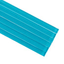 Sapphire Blue 0.5x12 Glossy Glass Pencil Tile Trim (10 pack, 0.5 sq ft/case)