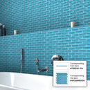 Sapphire Blue 12x12 Glossy Glass Mosaic Tile (5 pack, 4.92 sq ft/case)